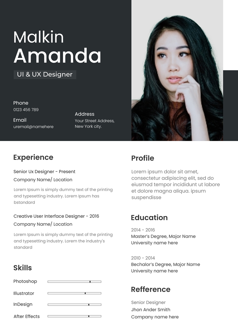 resume design 4