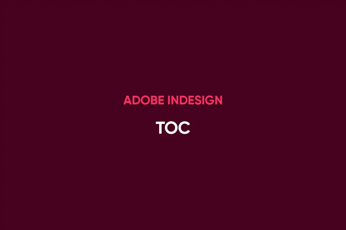 INDD-TOC