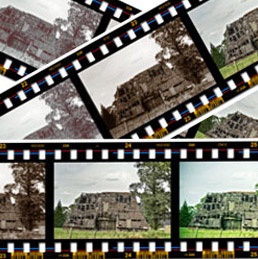 You can use it as a design element, or for displaying your photographs. Making a Filmstrip 01