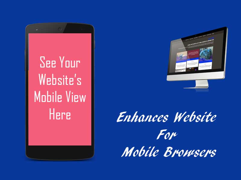 Enhances Website for Mobile Browsers
