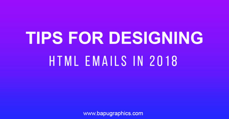 10 Tips For Designing HTML Emails In 2018