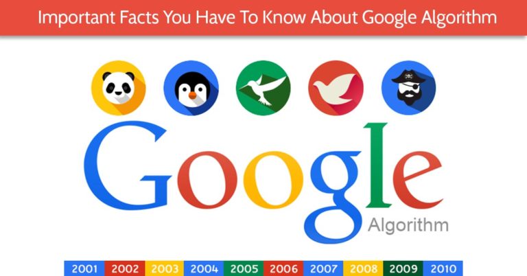 Important Facts You Have To Know About Google Algorithm