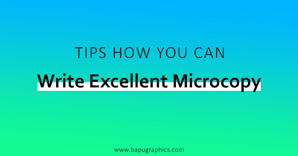 10 Tips How You Can Write Excellent Microcopy