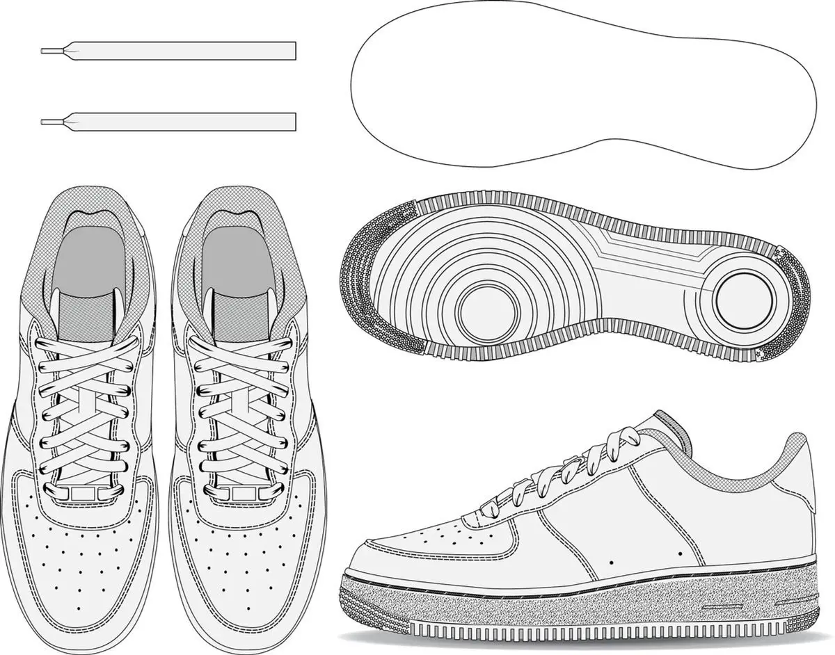 footwear sketches